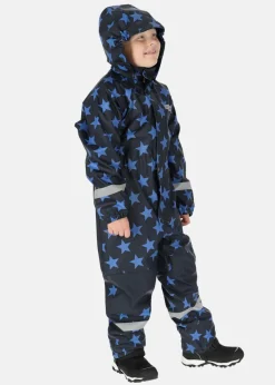 Best Swedemount Drop Fleece Rain Suit JR Dk. Navy/Blue