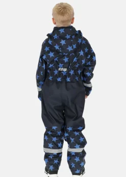 Best Swedemount Drop Fleece Rain Suit JR Dk. Navy/Blue