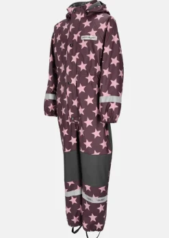 Discount Swedemount Drop Fleece Rain Suit JR Plum/Lt. Pink