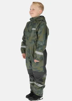 Sale Swedemount Drop Fleece Rain Suit JR Camouflage