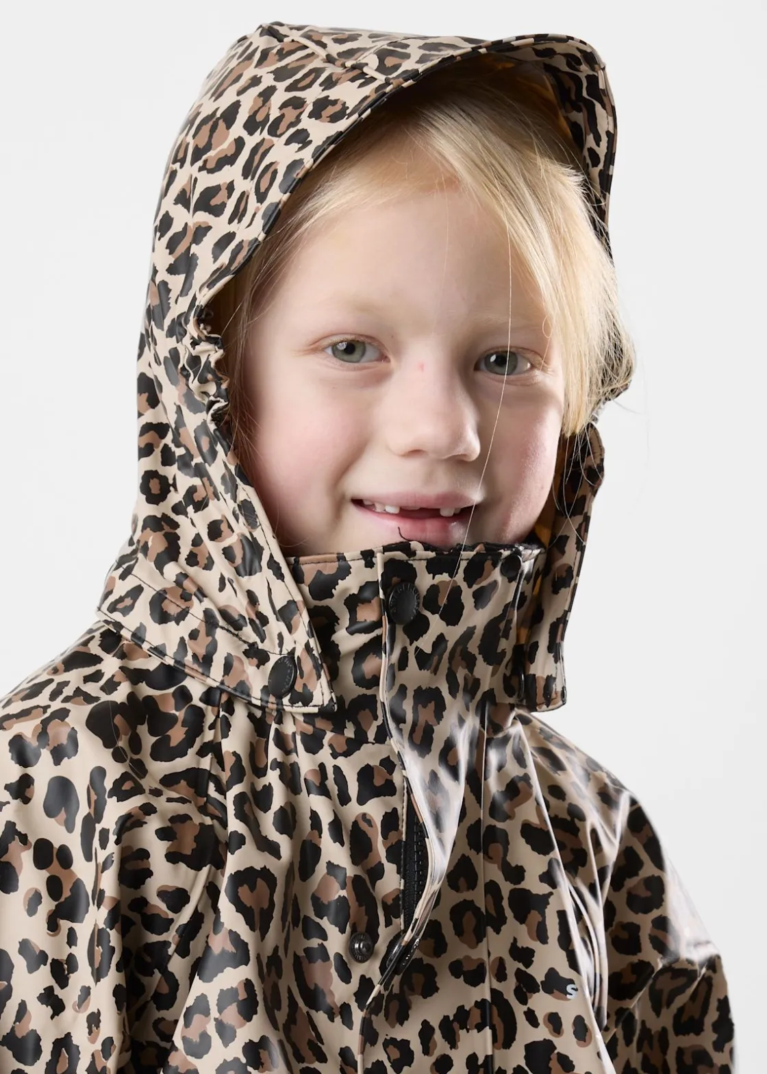 Sale Swedemount Drop Rain Set JR Black/Leopard