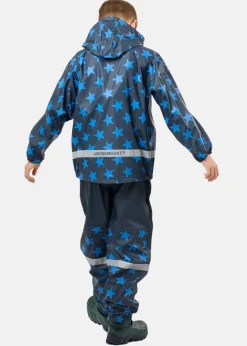 Hot Swedemount Drop Rain Set JR Dk. Navy/Blue
