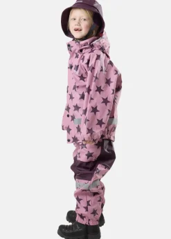 Discount Swedemount Drop Rain Set JR Lt. Pink/Plum
