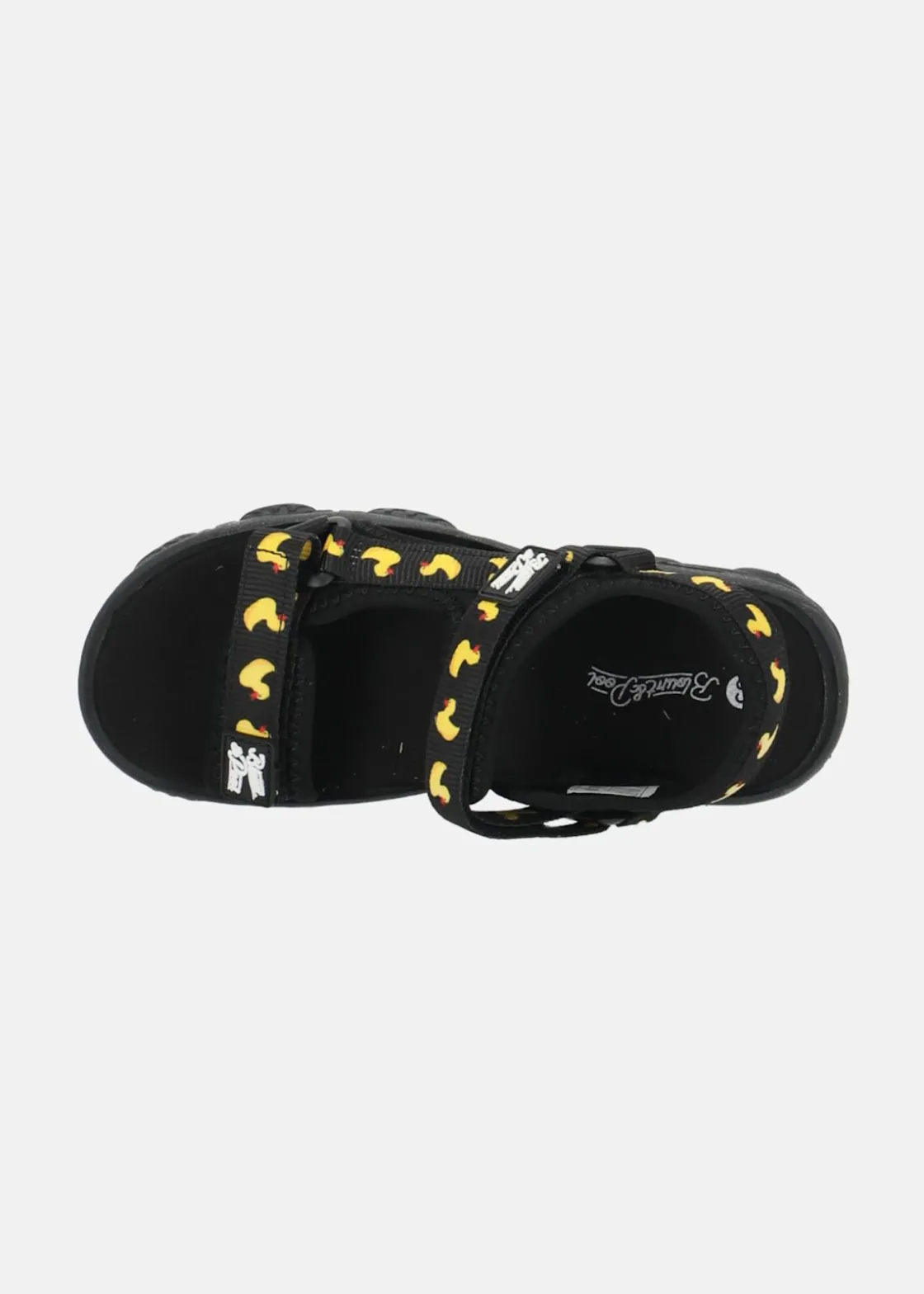 Clearance Blount & Pool Duckling Sandal Black Yellow Duck
