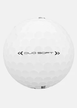 Wilson DUO SOFT GOLF BALL White 12-BA White/Black/
