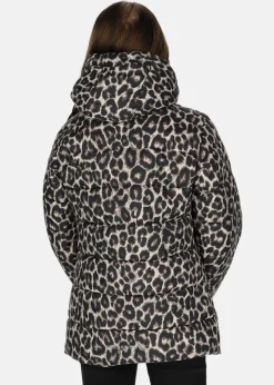 Clearance Swedemount Duved Puffy G Jacket JR Leopard