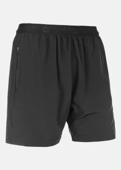 Outlet Virtus Dylan M 2-in-1 Stretch Shorts Black