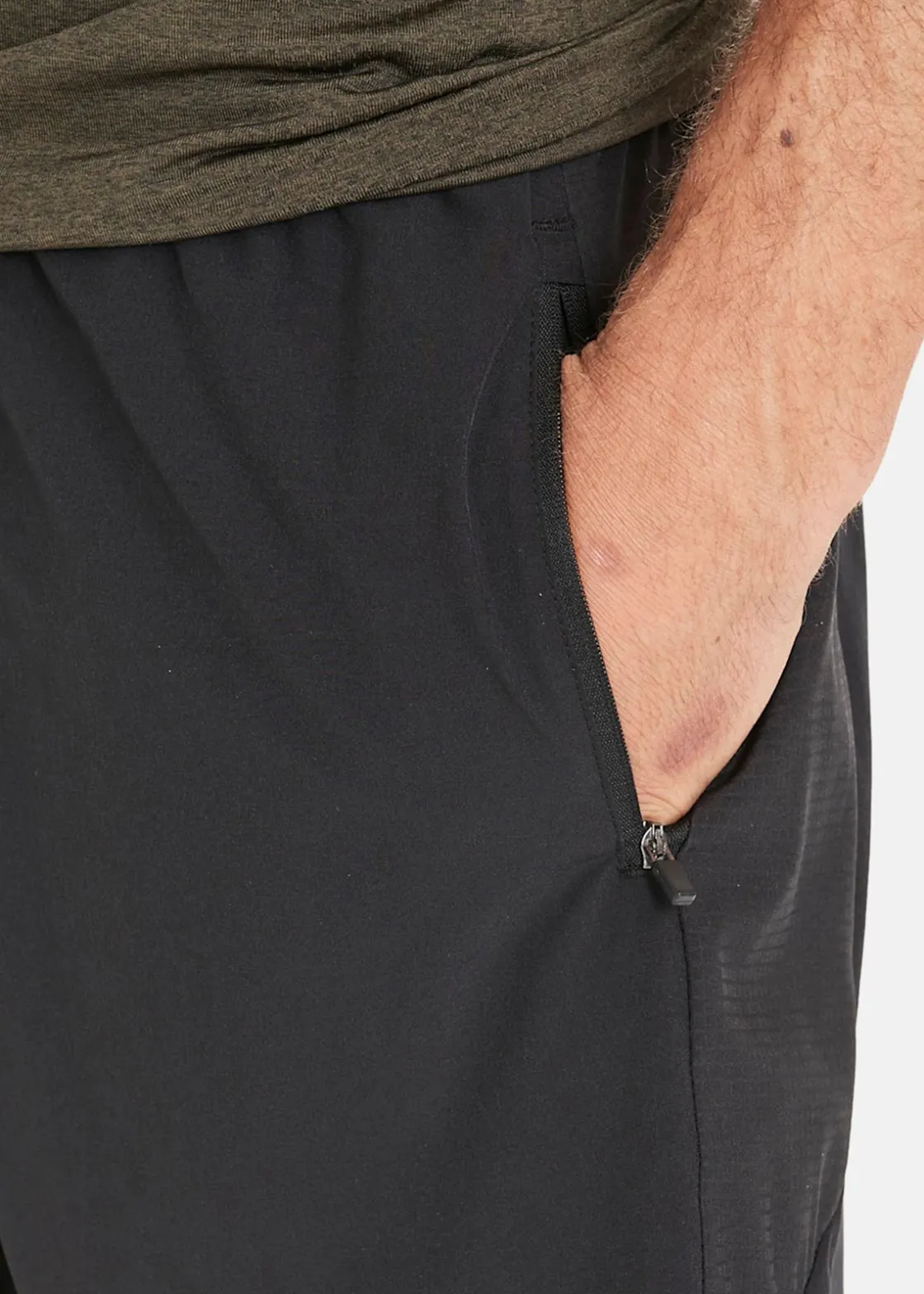 Outlet Virtus Dylan M 2-in-1 Stretch Shorts Black