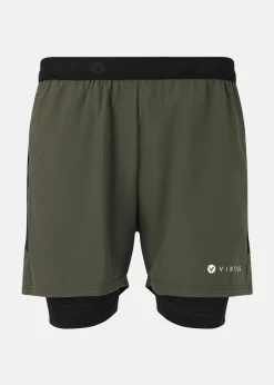 Virtus Dylan M 2-in-1 Stretch Shorts Kambaba