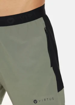 New Virtus Dylan M 2-in-1 Stretch Shorts Smoked Sage