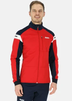 New Swix Dynamic Jacket M Swix red