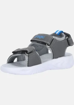 Zigzag Eanfa Kids Sandal W/Lights Asphalt