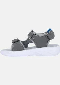 Zigzag Eanfa Kids Sandal W/Lights Asphalt
