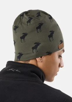 Swedemount Elk Beanie Olive/Black