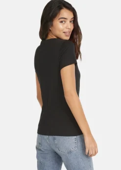 Discount Puma ESS+ Embroidery Tee Puma Black