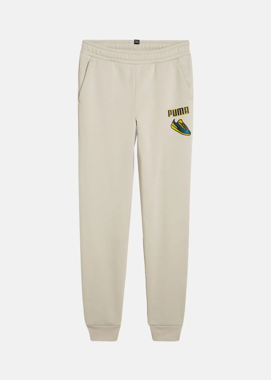 Puma ESS+ LOGO LAB Sweatpants FL II Desert Dust