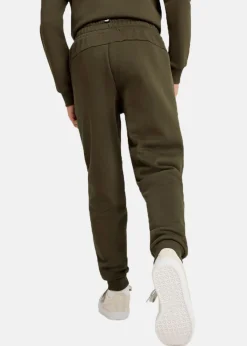Online Puma ESS Logo Pants FL cl B Dark Olive