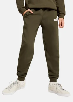 Online Puma ESS Logo Pants FL cl B Dark Olive