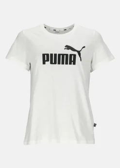 Discount Puma ESS Logo Tee Puma White