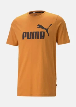 Sale Puma ESS Logo Tee (s) Desert Clay