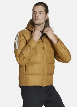 Adidas ESS MID D H JKT MESA/WHITE