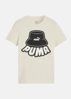 Best Puma ESS+ MID 90s Graphic Tee B Alpine Snow