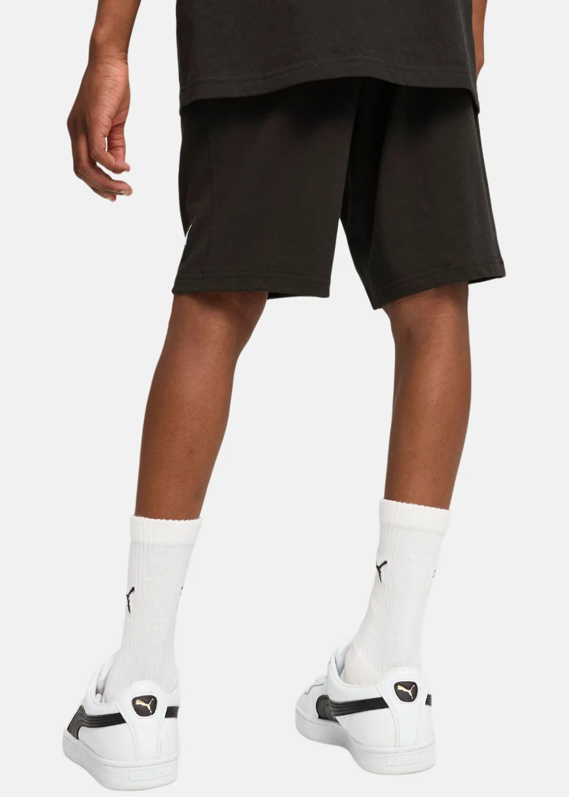 Sale Puma ESS No. 1 Logo Jersey Shorts B PUMA Black