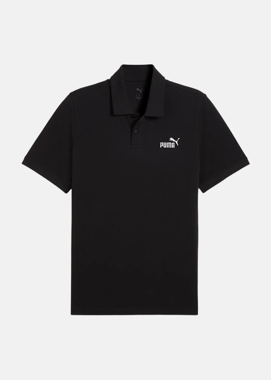 New Puma ESS No. 1 Logo Pique Polo PUMA Black
