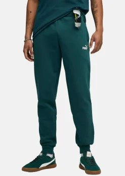 Discount Puma ESS No. 1 Logo Sweatpants FL c Green Terrain