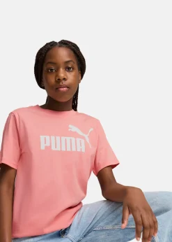 Outlet Puma ESS No. 1 Logo Tee G Pink Fruit