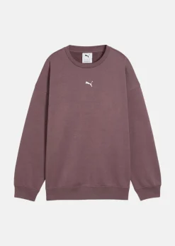 Best Puma ESS Oversized Crew FL Raisin