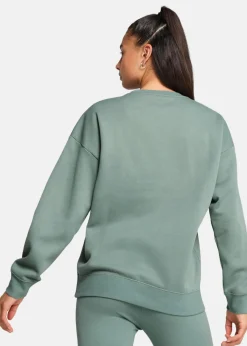 Outlet Puma ESS Oversized Crew FL Green Moon