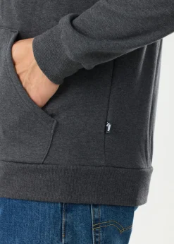 Best Puma ESS Rebel FZ Hoodie FL Dark Gray Heather