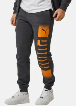 Online Puma ESS REBEL PANTS Dark Gray Heather
