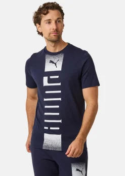 Hot Puma ESS REBEL TEE New Navy