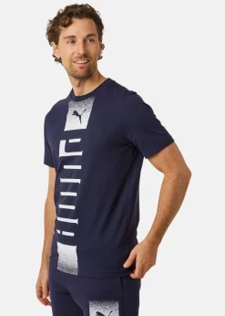 Hot Puma ESS REBEL TEE New Navy