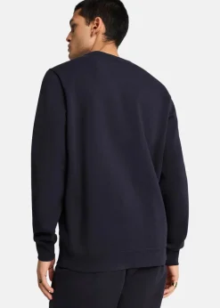 Clearance Puma ESS Small No. 1 Logo Crew FL New Navy