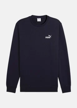 Clearance Puma ESS Small No. 1 Logo Crew FL New Navy