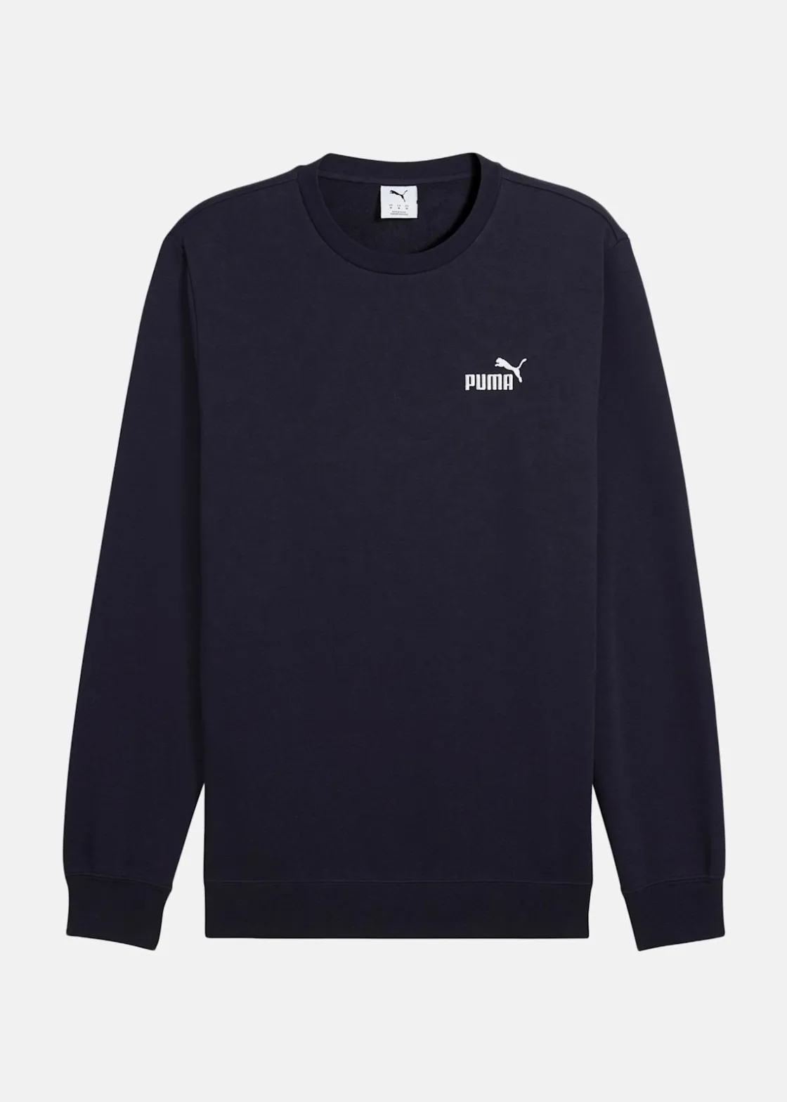 Clearance Puma ESS Small No. 1 Logo Crew FL New Navy