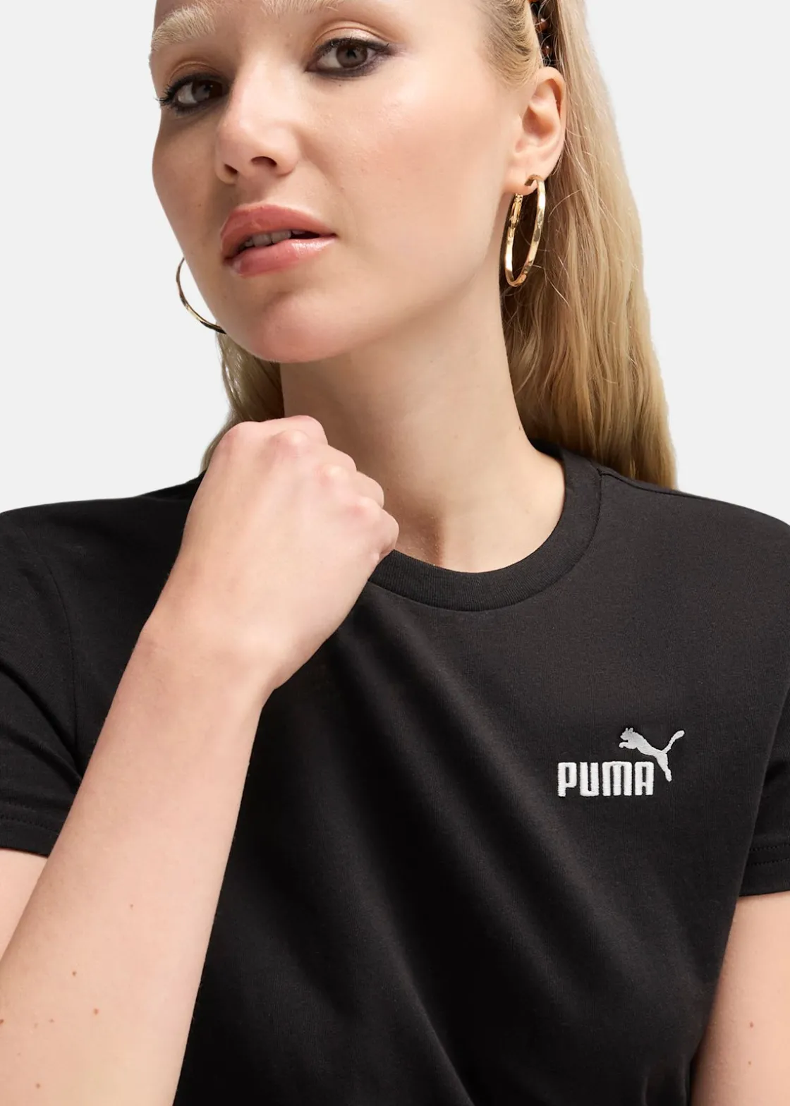 Puma ESS Small No. 1 Logo Tee PUMA Black