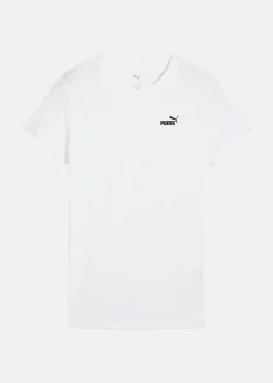 Clearance Puma ESS Small No. 1 Logo Tee PUMA White