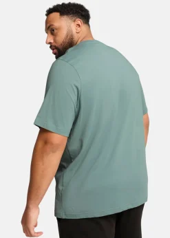 Discount Puma ESS Small No. 1 Logo Tee (s) Green Moon