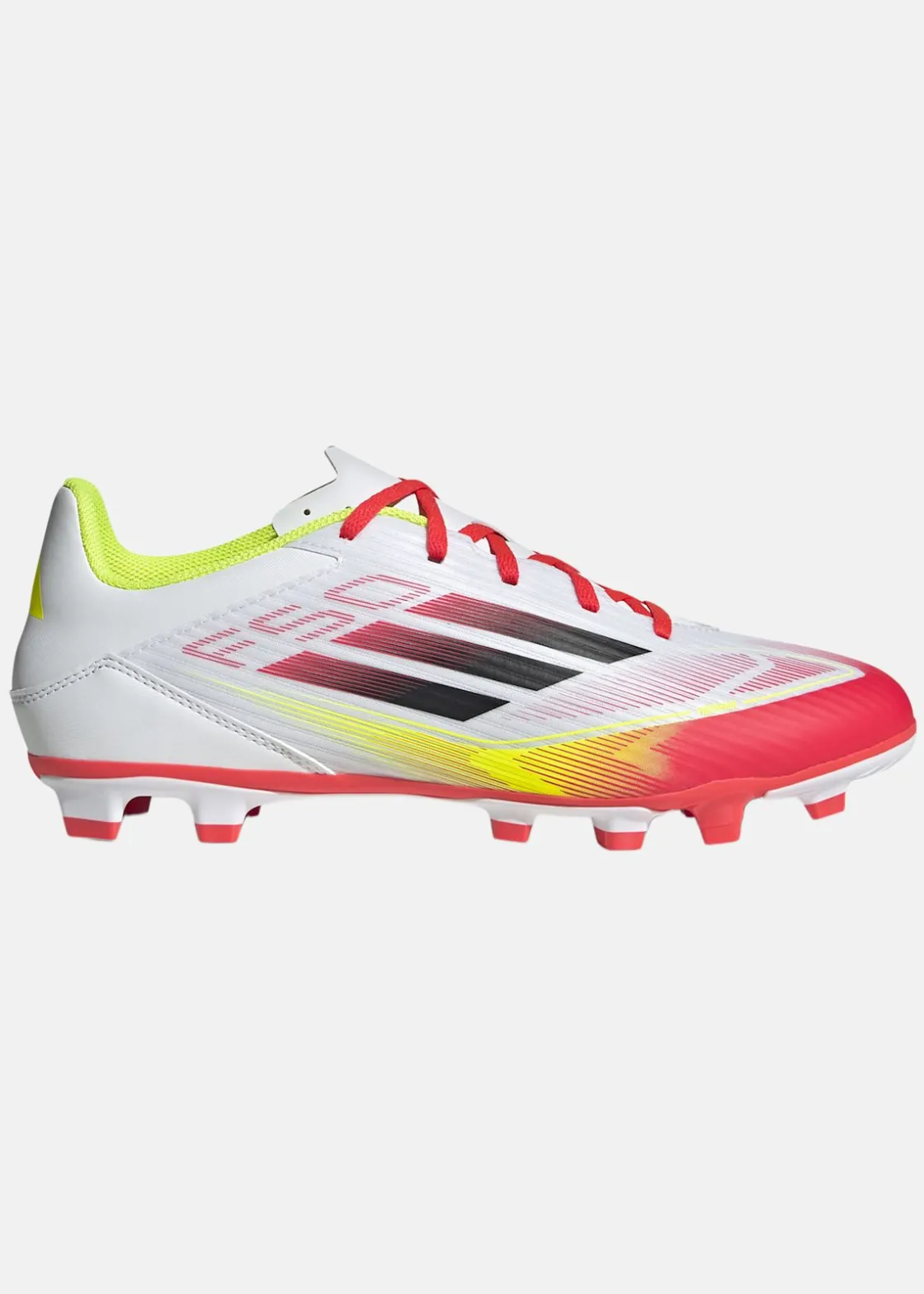 Hot Adidas F50 CLUB FG/MG FTWWHT/CBLACK/SYELLO