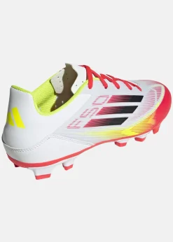 Hot Adidas F50 CLUB FG/MG FTWWHT/CBLACK/SYELLO