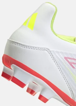 Hot Adidas F50 CLUB FG/MG FTWWHT/CBLACK/SYELLO