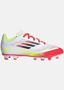 Adidas F50 CLUB FG/MG J FTWWHT/CBLACK/SYELLO