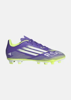 Discount Adidas F50 CLUB FG/MG J PURRUS/FTWWHT/LUCLEM