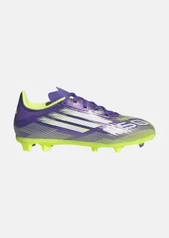 Outlet Adidas F50 LEAGUE FG/MG J PURRUS/FTWWHT/LUCLEM