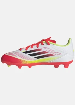 Adidas F50 LEAGUE FG/MG J FTWWHT/CBLACK/SYELLO