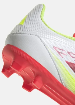 Adidas F50 LEAGUE FG/MG J FTWWHT/CBLACK/SYELLO